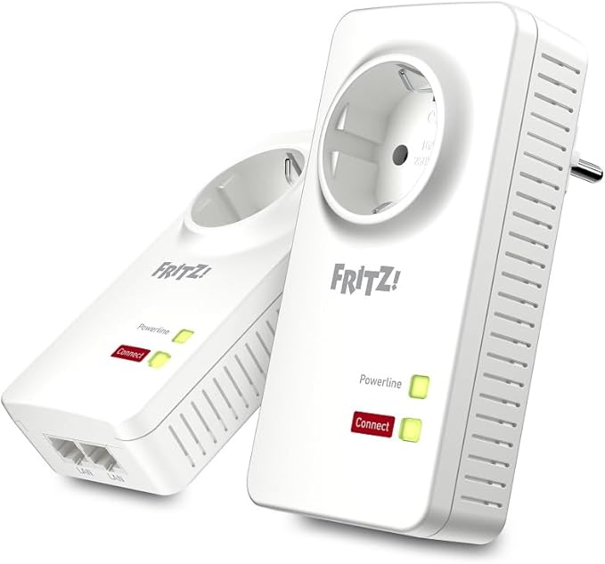 AVM FRITZ!Powerline 1220E Set – gebraucht (Wie neu)