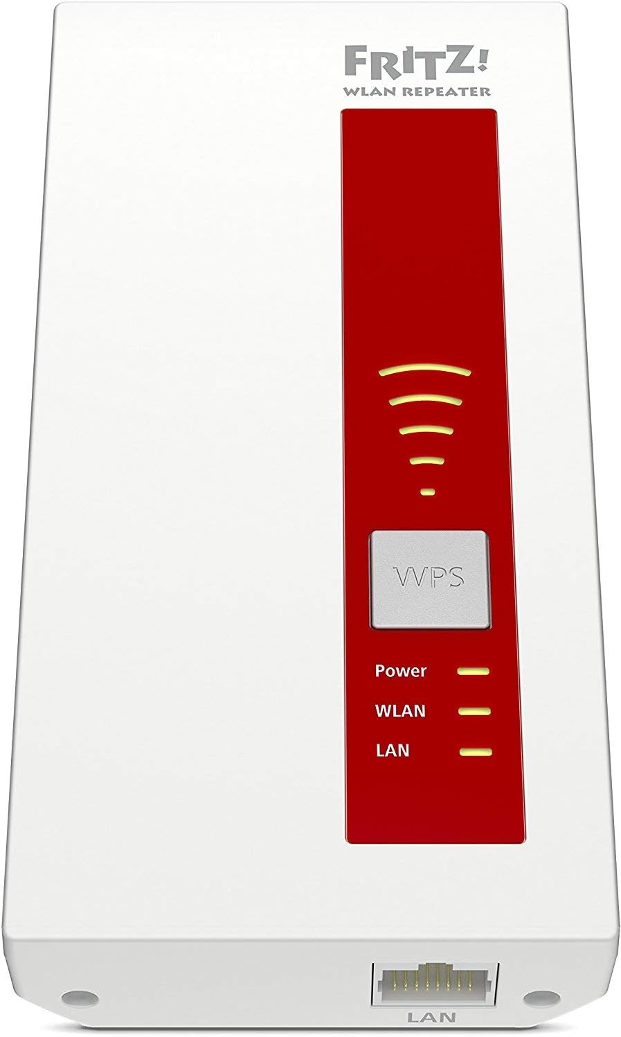 AVM FRITZ!Repeater 1750E – WLAN-Verstärker AC1750 Dualband & Mesh | Gigabit-LAN, Steckdose