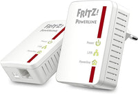 FRITZ!Powerline 510E Set – Powerline-Adapter 500 Mbit/s, 2 Stück