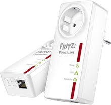 FRITZ!Powerline 520E Set – Powerline-Adapter 500 Mbit/s, 2 Stück