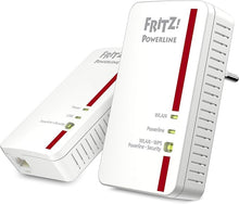 FRITZ!Powerline 1240E/1000E WLAN-Set – Powerline 1200 Mbit/s mit WLAN N (2,4 GHz) & Mesh
