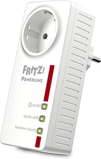 FRITZ!Powerline 546E – Powerline-Adapter 500 Mbit/s mit WLAN N (2,4 GHz)