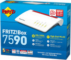 AVM FRITZ!Box 7590 – VDSL-Router Supervectoring, WLAN AC2600 & Mesh | DECT-Telefonanlage, Gigabit-LAN