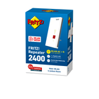AVM FRITZ!Repeater 2400 – WLAN-Verstärker AC2400 Dualband & Mesh | Gigabit-LAN, Steckdose