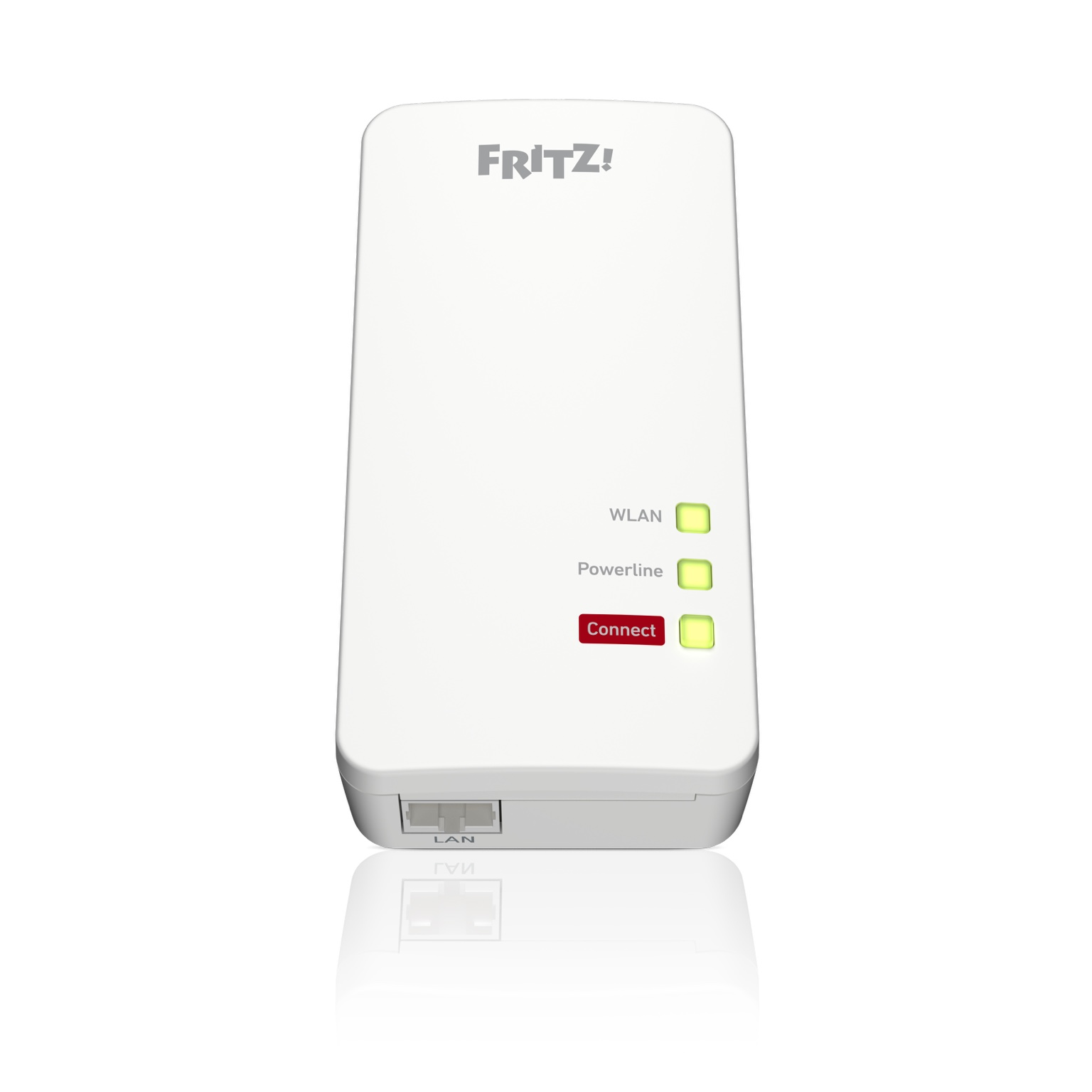 AVM FRITZ!Powerline 1260 – Powerline-Adapter 1200 Mbit/s mit WLAN AC Dualband & Mesh | Gigabit-LAN