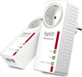AVM FRITZ!Powerline 1220E Set – Powerline-Adapter 1200 Mbit/s, 2 Stück | 2x Gigabit-LAN, Internet über Steckdose