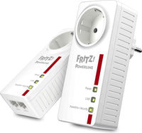 FRITZ!Powerline 1220E Set – Powerline-Adapter 1200 Mbit/s, 2 Stück