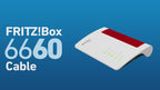 AVM FRITZ!Box 6660 Cable – Kabel-Router DOCSIS 3.1, Wi-Fi 6 AX3000 & Mesh | 2,5-Gigabit-LAN, DECT